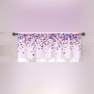 Star Patterned Valance